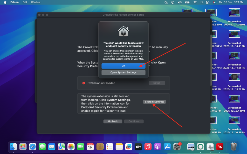 Install Crowdstrike MAC