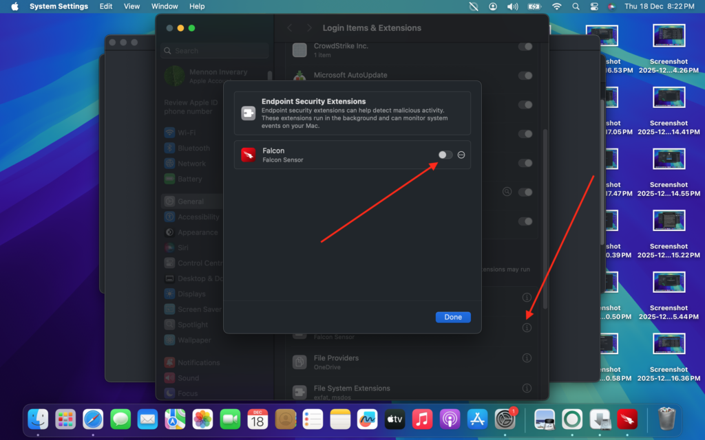 Install Crowdstrike MAC